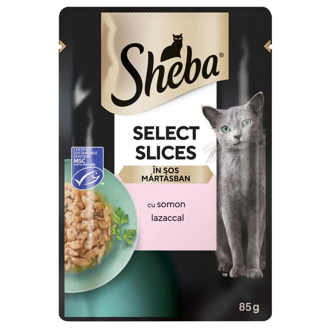 Sheba Select Slices Somon in sos plic 85g