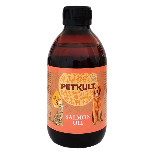 Ulei de somon pentru câini și pisici Petkult 300 ml
