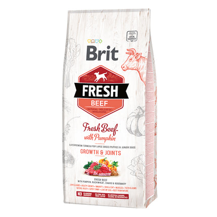 Brit Fresh Beef and Pumpkin Puppy Large 12 kg