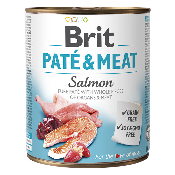 Brit Pate and Meat Salmon 800 g