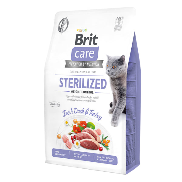Brit Care GF Cat Sterilized Weight Control 2 kg