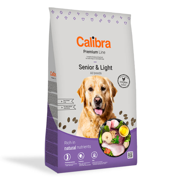 Calibra Dog Premium Line Senior & Light 3 kg