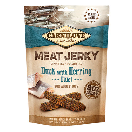 Carnilove Jerky Duck with Herring Fillet 100 g