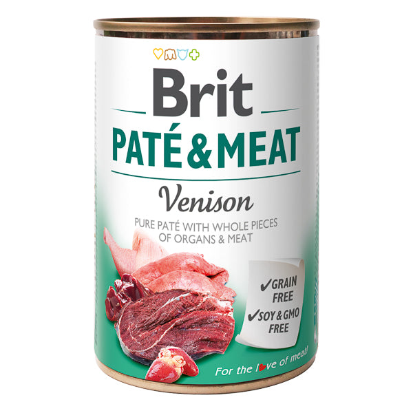 Brit Pate & Meat Venison 400 g