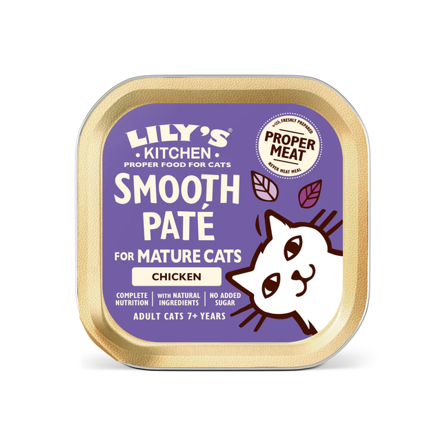 Lily's Kitchen Cat Mature Smooth Chicken Pate 85 g
