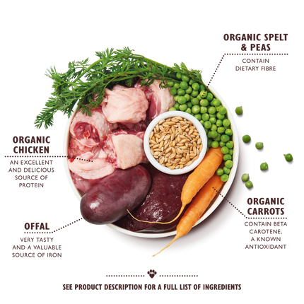 Lily's Kitchen for Dogs Organic Chicken Supper with a Vegetable Medley 150 g