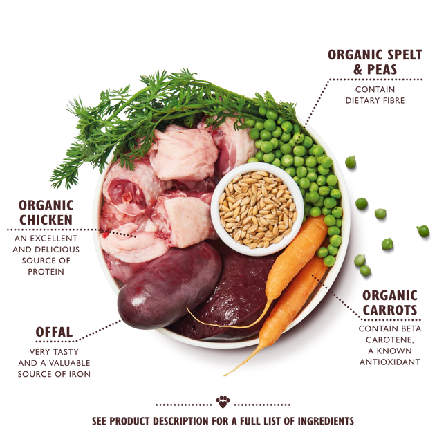 Lily's Kitchen for Dogs Organic Chicken Supper with a Vegetable Medley 150 g