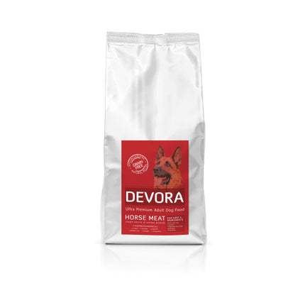 Hrană uscată pentru câini Devora Grain Free cu cal 7,5 kg