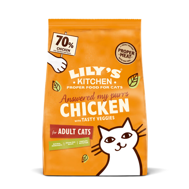 Lily's Kitchen Cat Chicken Casserole Adult Dry Food 2 kg