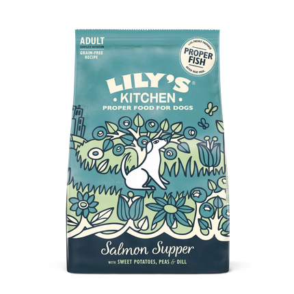 Lily's Kitchen for Dogs Salmon Supper Adult Dry Food 2.5 kg