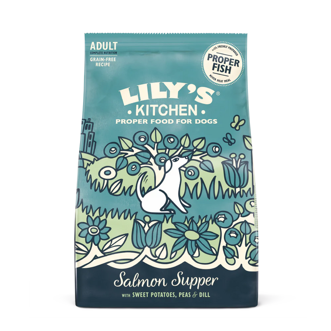 Lily's Kitchen for Dogs Salmon Supper Adult Dry Food 2.5 kg