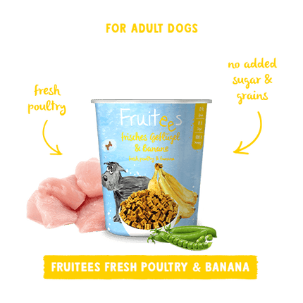 Recompense pentru câini Bosch Fruitees Banană 200 g