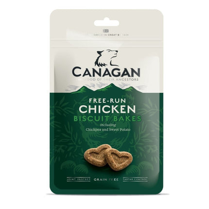 Recompense pentru câini biscuiți Canagan Grain Free cu pui 150 g