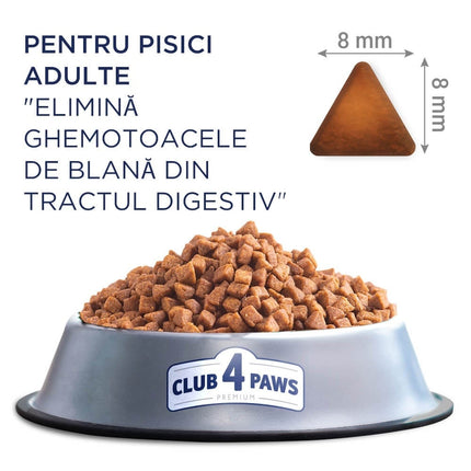 Club 4 Paws Cat Hairball - Hrană uscată premium - Pui - 2kg
