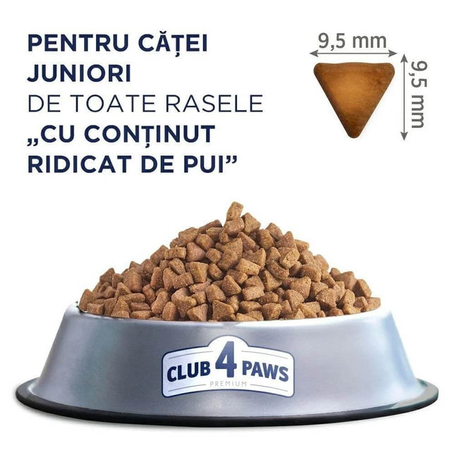 Club 4 Paws Puppy - Hrană uscată premium - Pui - 2kg