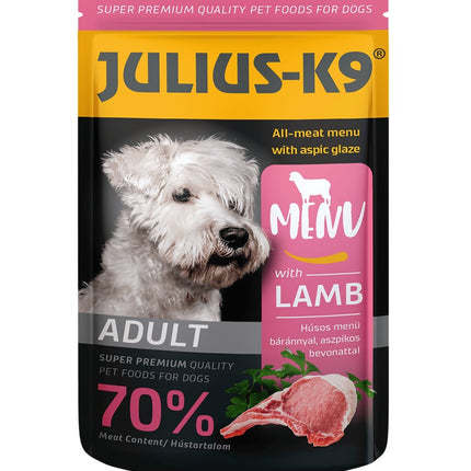 Julius K9 Dog - Hrană umedă super-premium - Miel - 125g