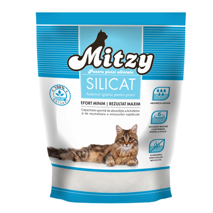 Nisip pentru litieră Mitzy 3,8 L