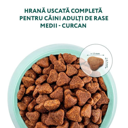 Optimeal Adult Mediu - Hrană uscată super-premium - Curcan - 1,5kg