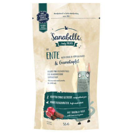 Sanabelle Snack Rață și Rodie 55 g