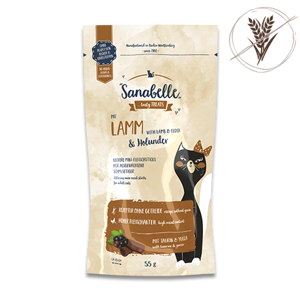 Sanabelle Snack Miel și Soc 55 g