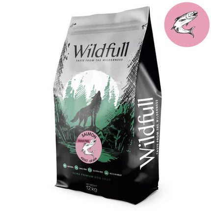 Wildfull Adult Mediu-Maxi - Hrană uscată ultra-premium - Somon - 12kg