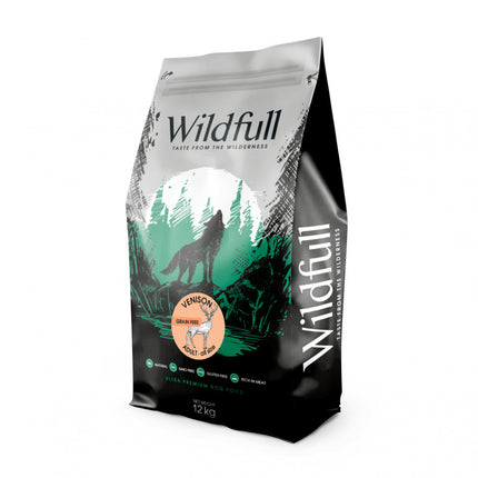 Wildfull Adult Mediu-Maxi - Hrană uscată ultra-premium - Vânat - 12kg