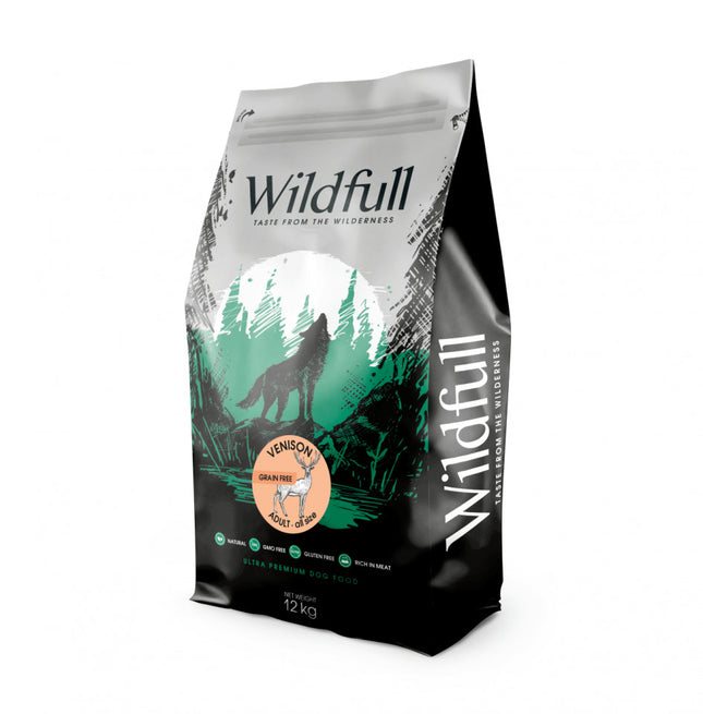 Wildfull Adult Mediu-Maxi - Hrană uscată ultra-premium - Vânat - 12kg